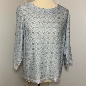 Paraphrase 3/4 Sleeve Blouse
